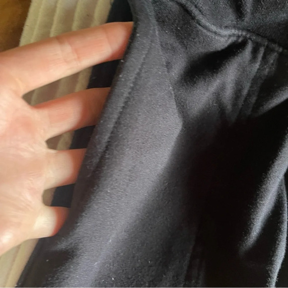 vintage y2k ecuadorian black and white cotton embellished joggers sz large - Picture 11 of 14